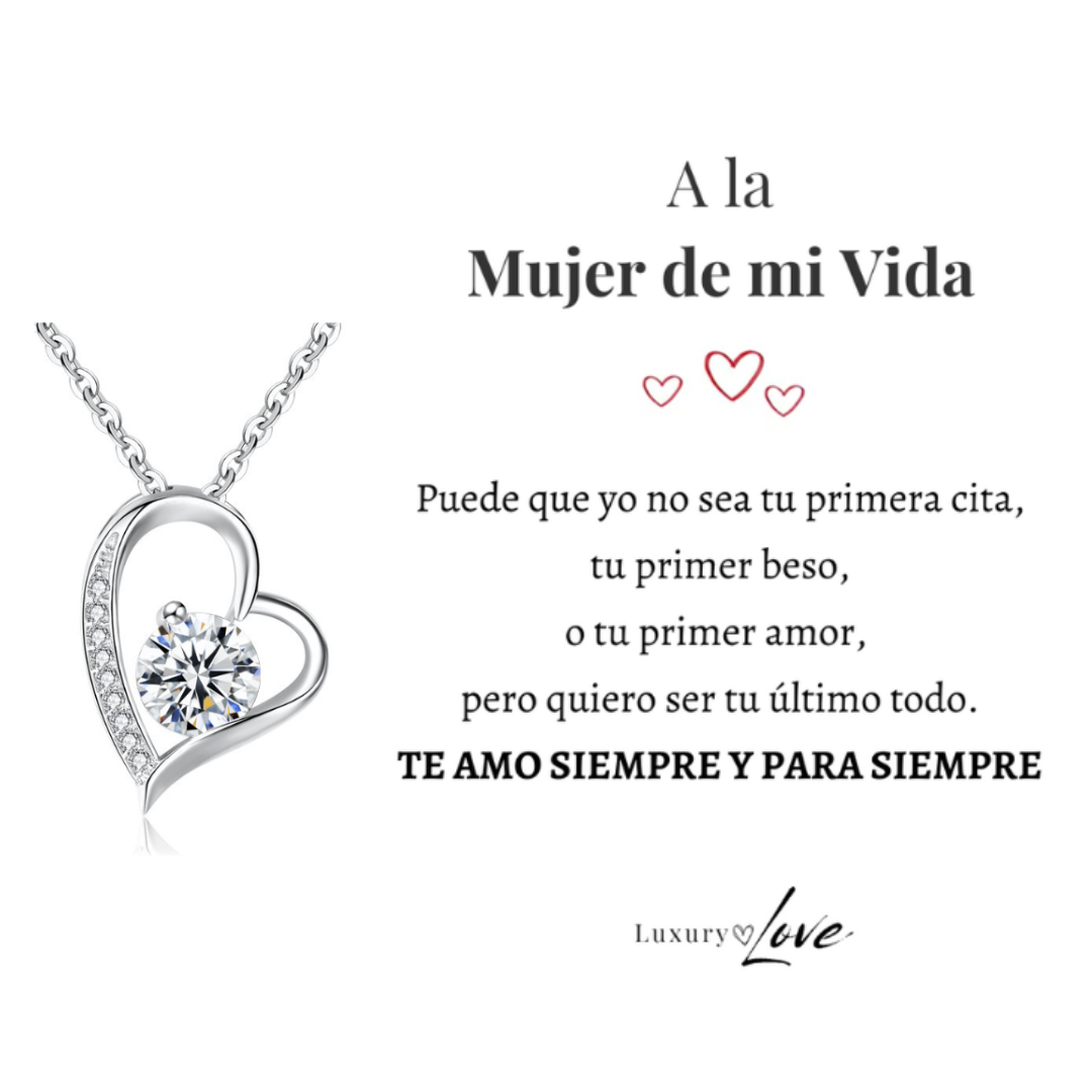 VELLORÉ | Collar Amor-Eterno para mi Amor (con carta especial)