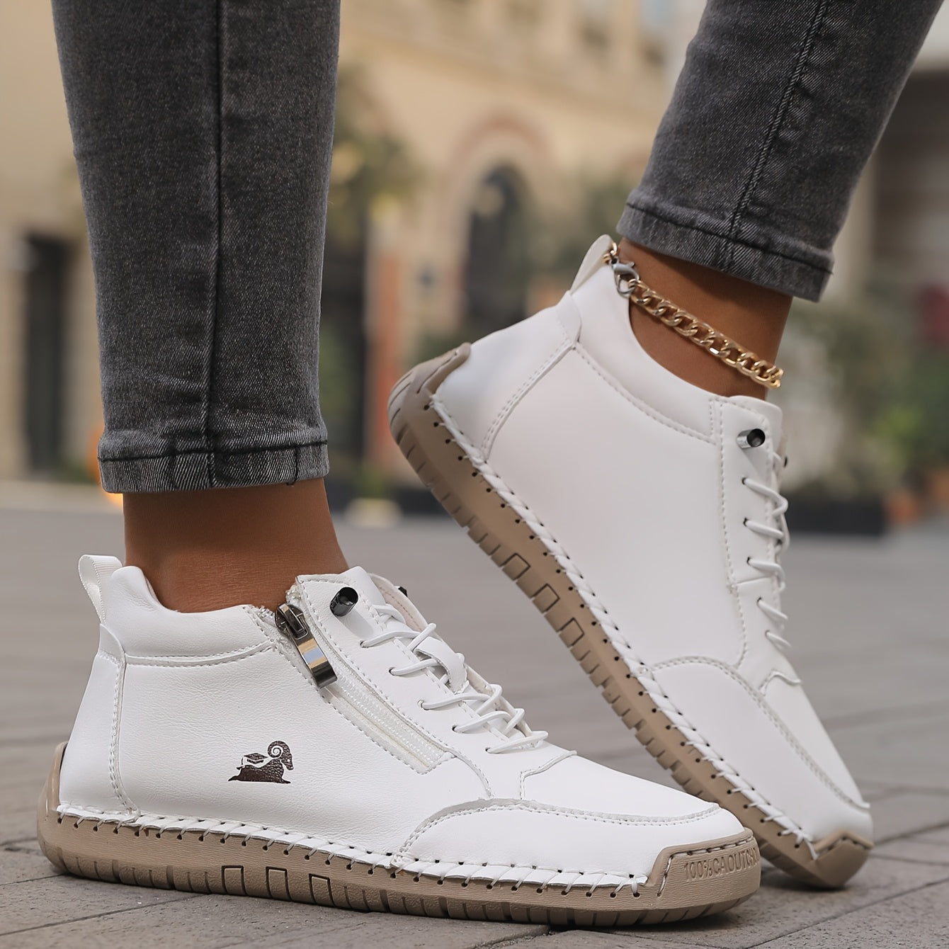 VELLORÉ | – Zapatillas ortopédicas cómodas con cremallera