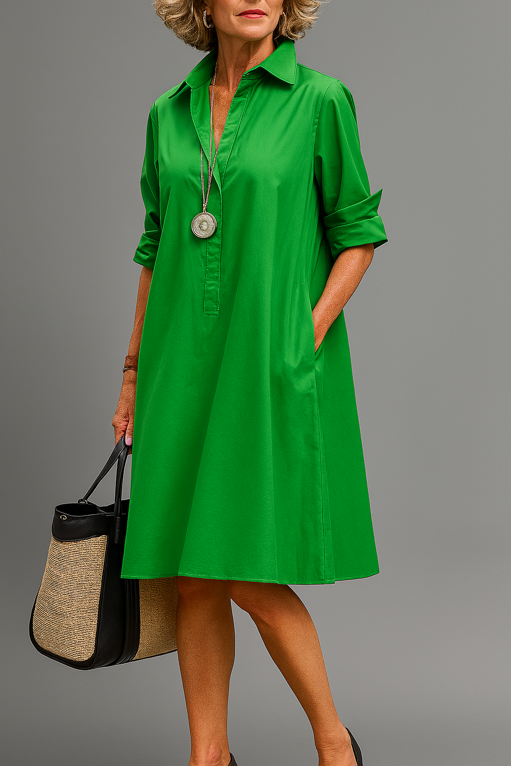 VELLORÉ | Vestido midi elegante y estiloso