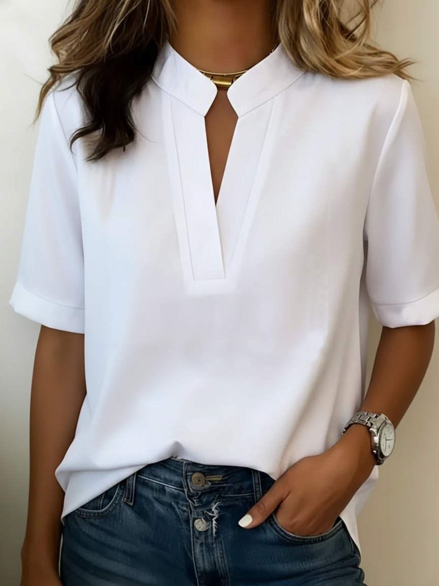 VELLORÉ | Élise — Blusa elegante con cuello refinado