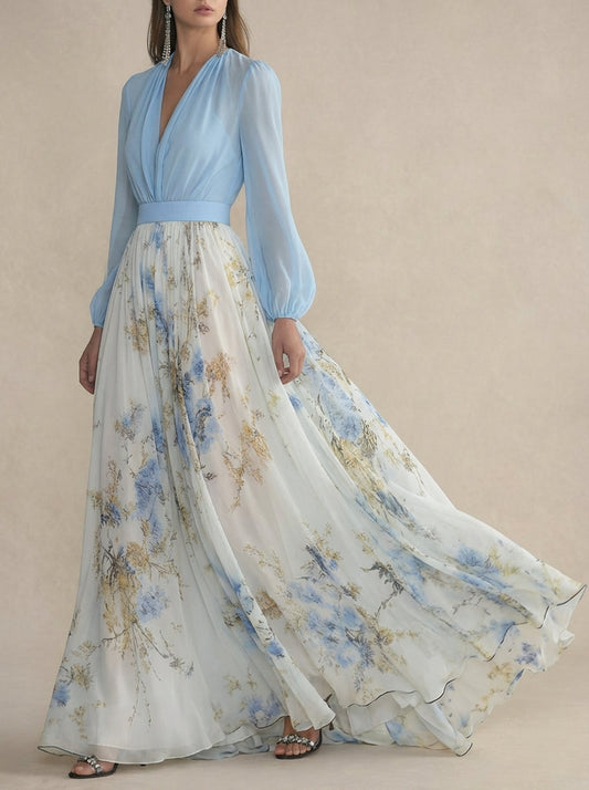 VELLORÉ | Vestido maxi floral