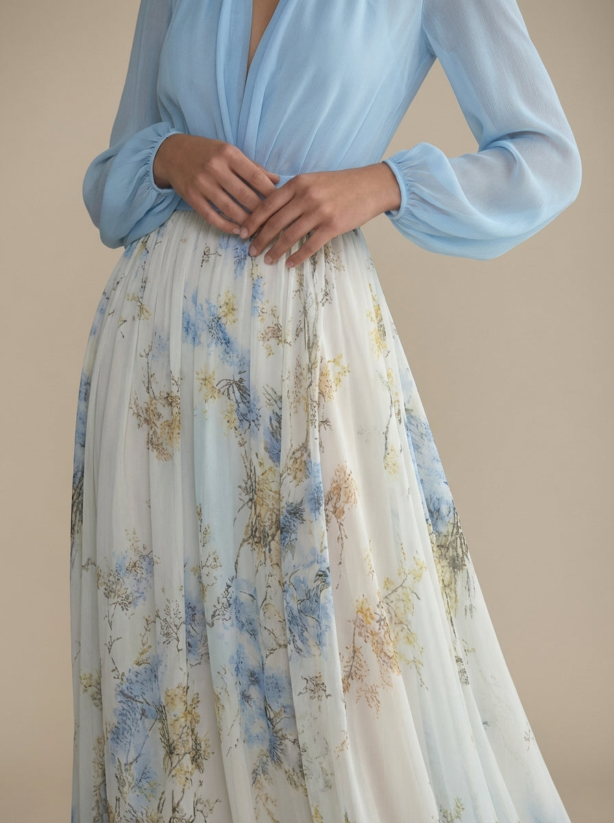VELLORÉ | Vestido maxi floral