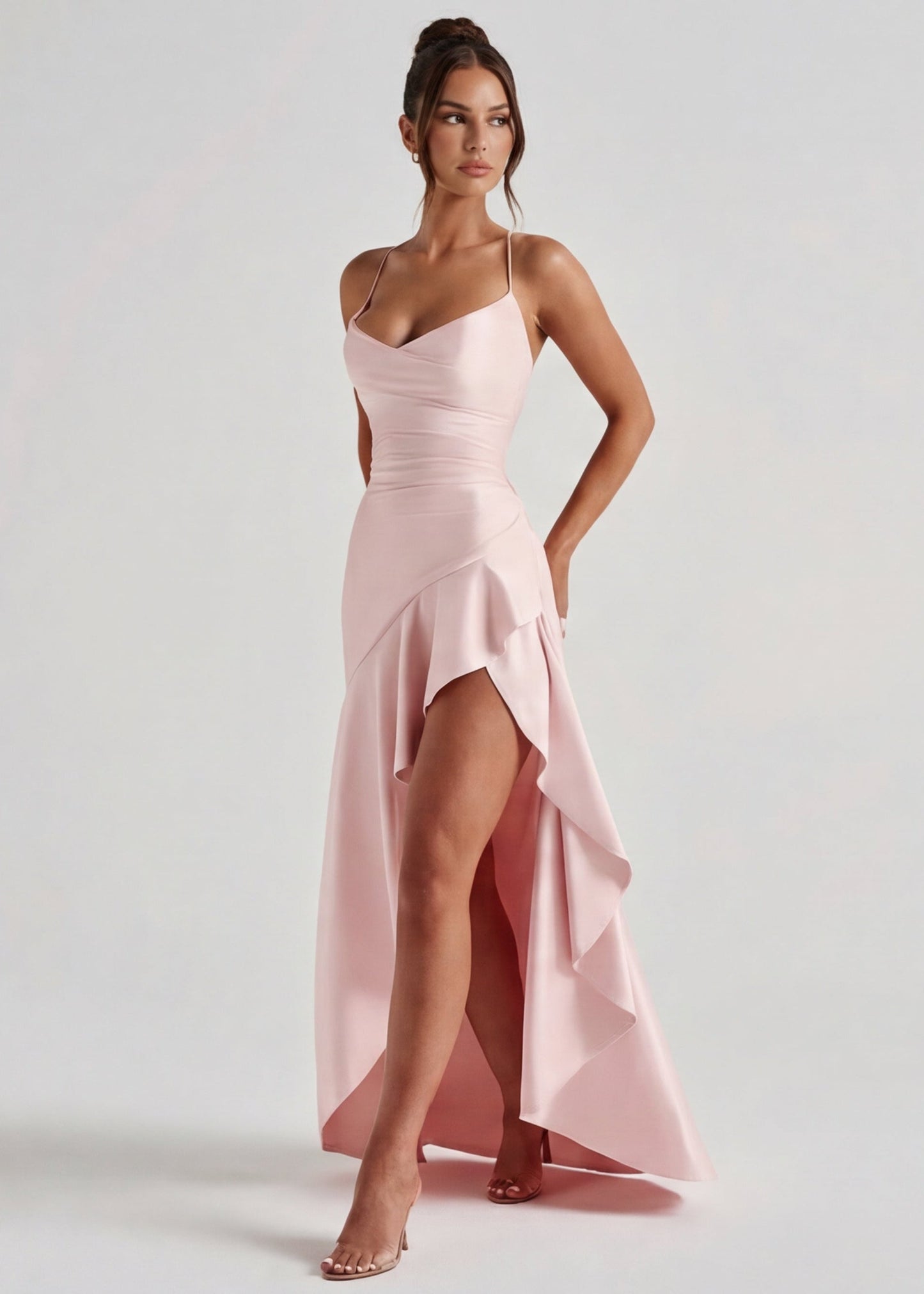 VELLORÉ | Vestido Largo Drapeado