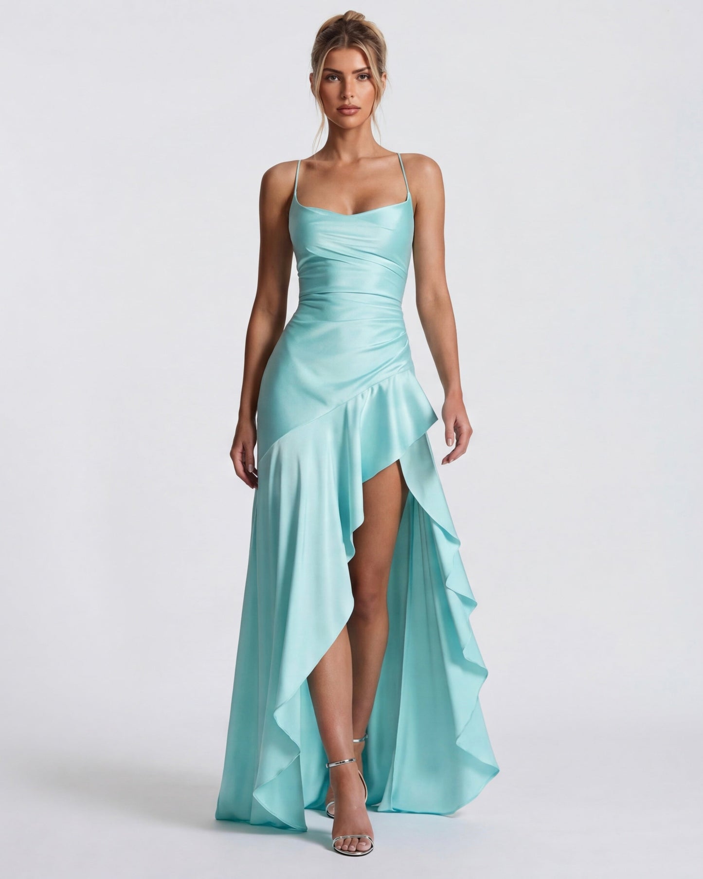 VELLORÉ | Vestido Largo Drapeado