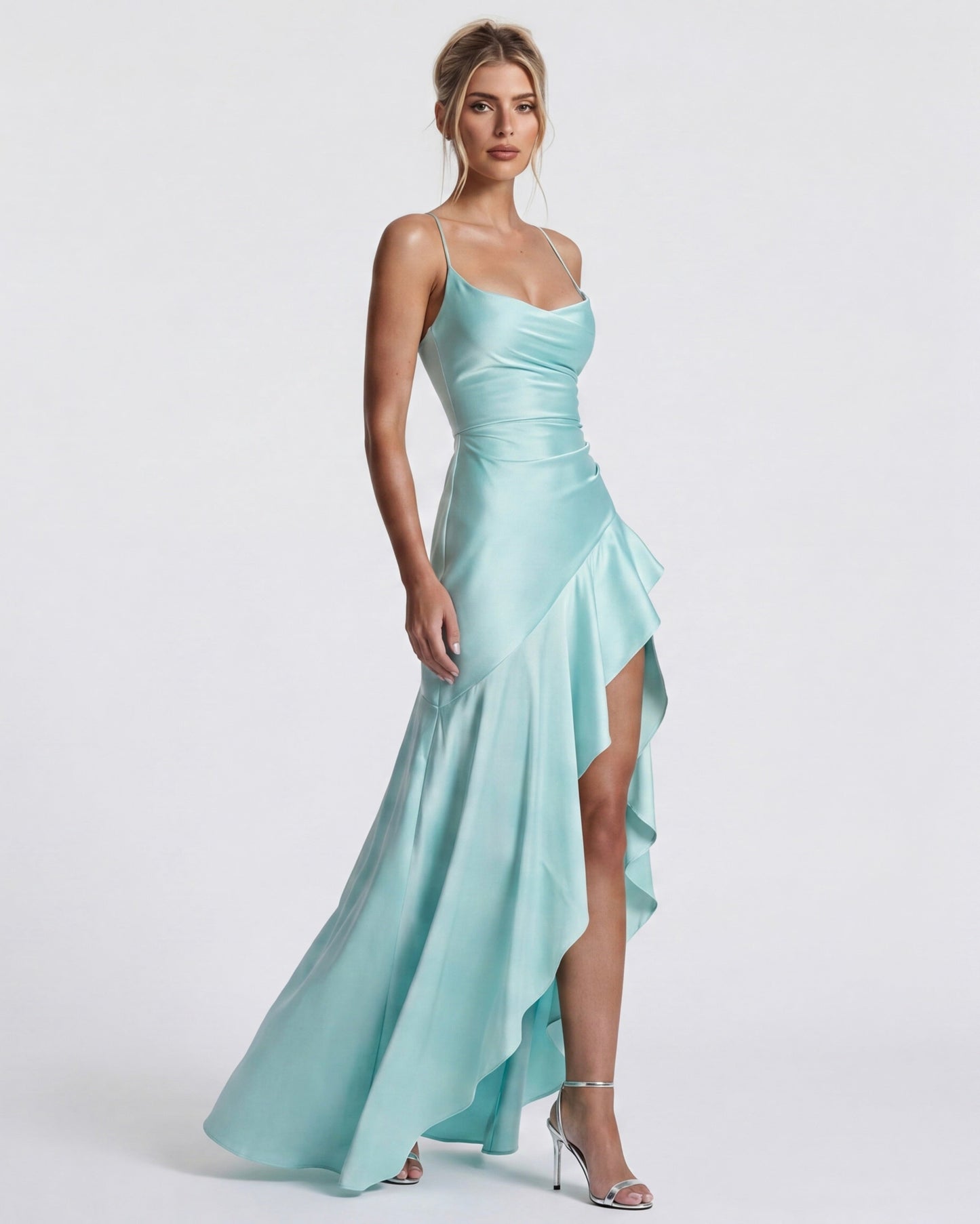 VELLORÉ | Vestido Largo Drapeado