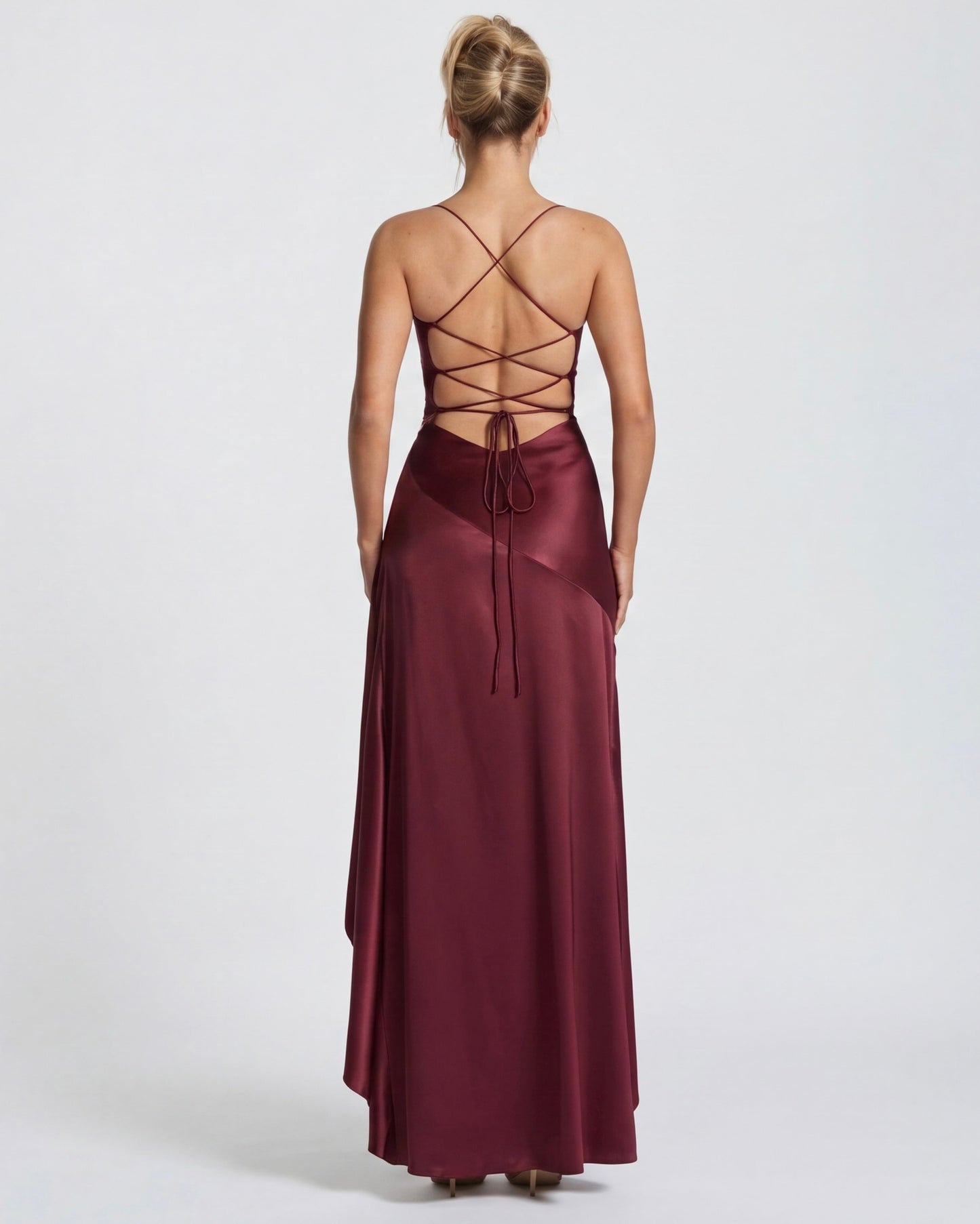 VELLORÉ | Vestido Largo Drapeado
