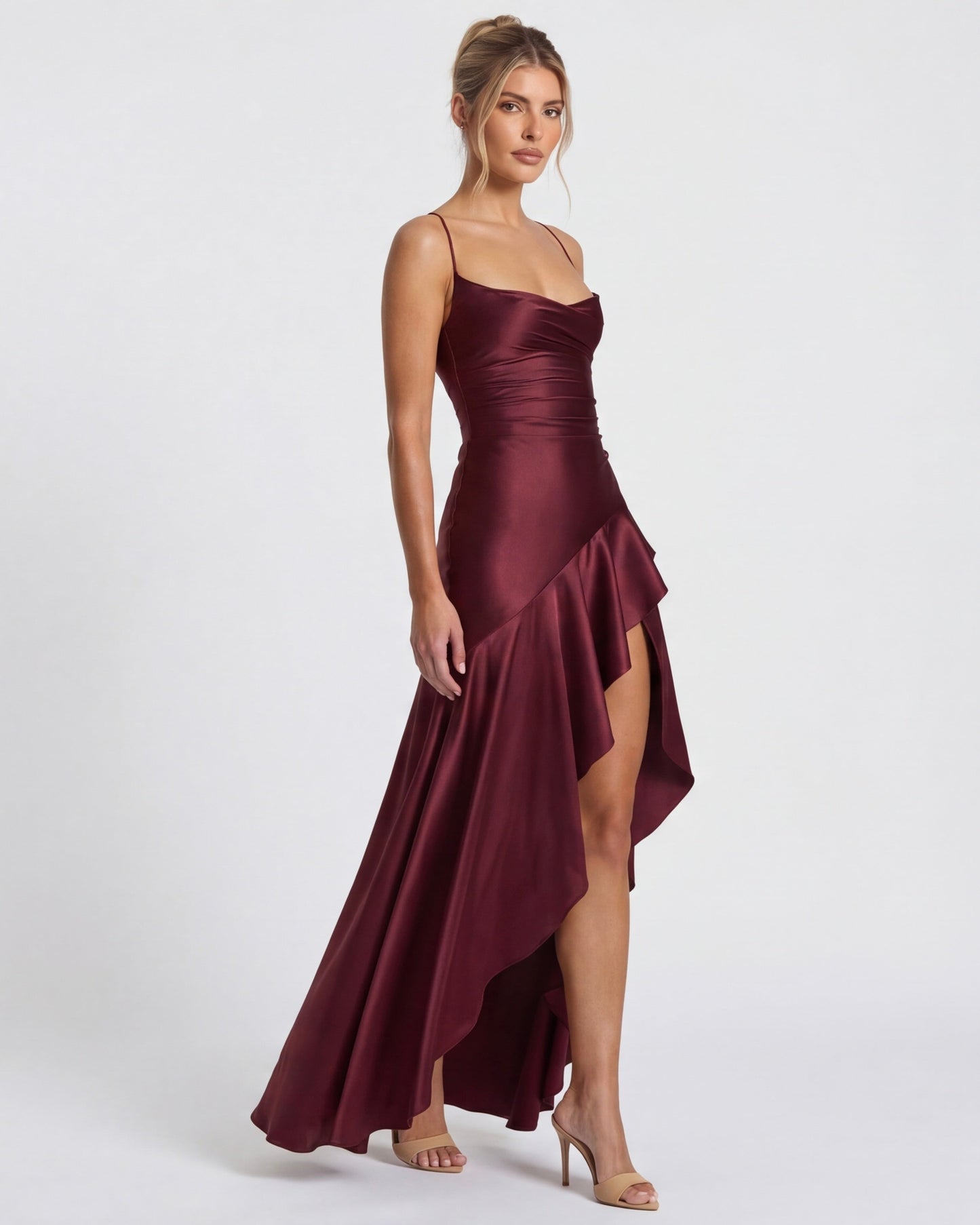 VELLORÉ | Vestido Largo Drapeado