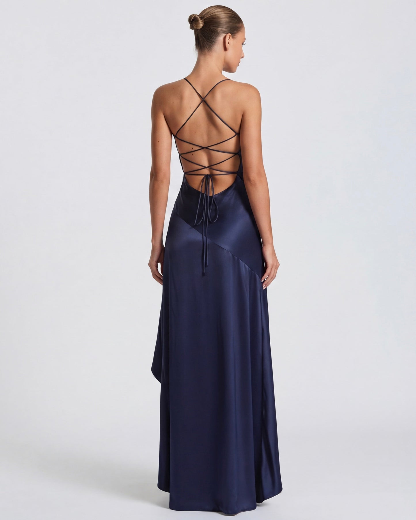 VELLORÉ | Vestido Largo Drapeado