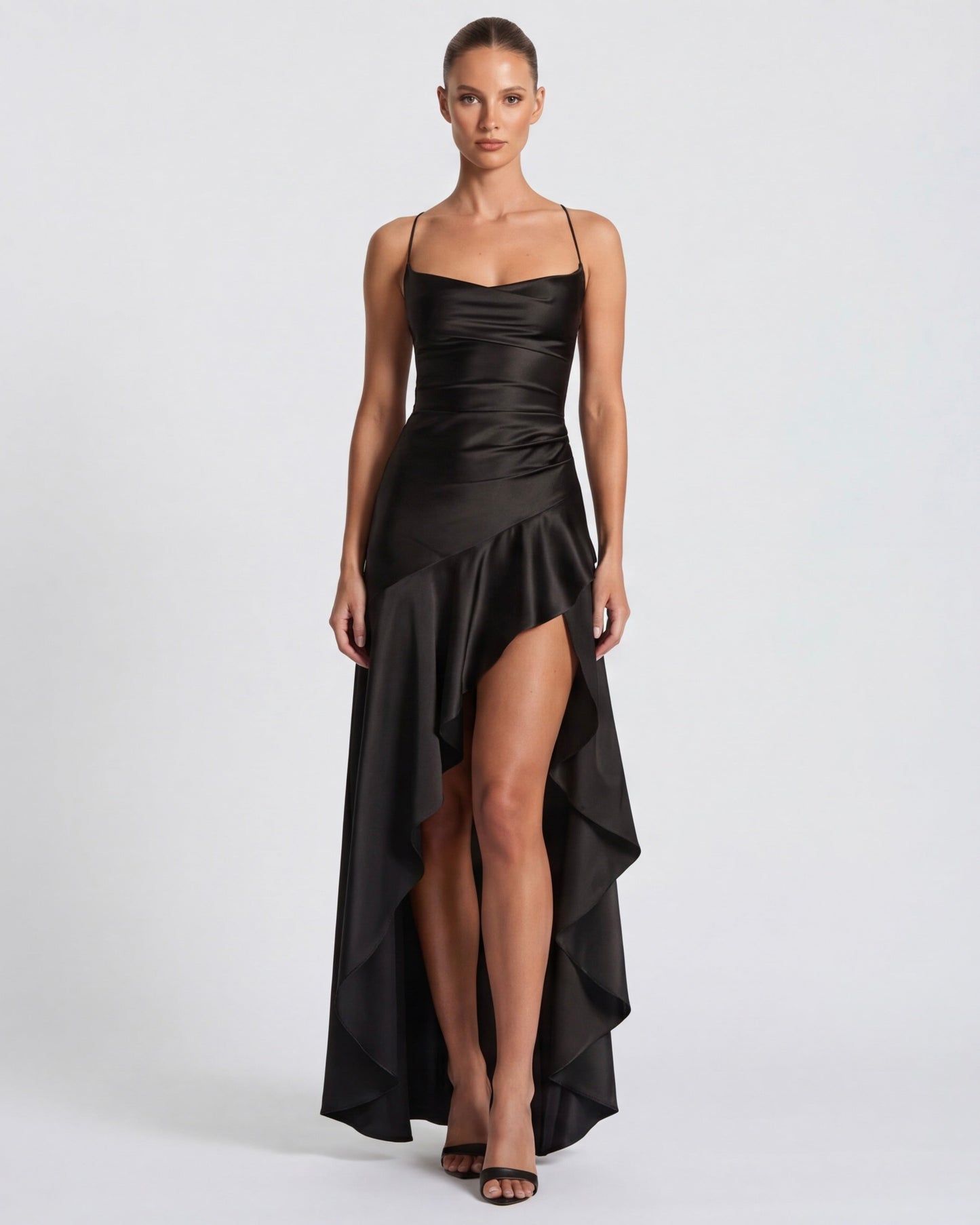 VELLORÉ | Vestido Largo Drapeado