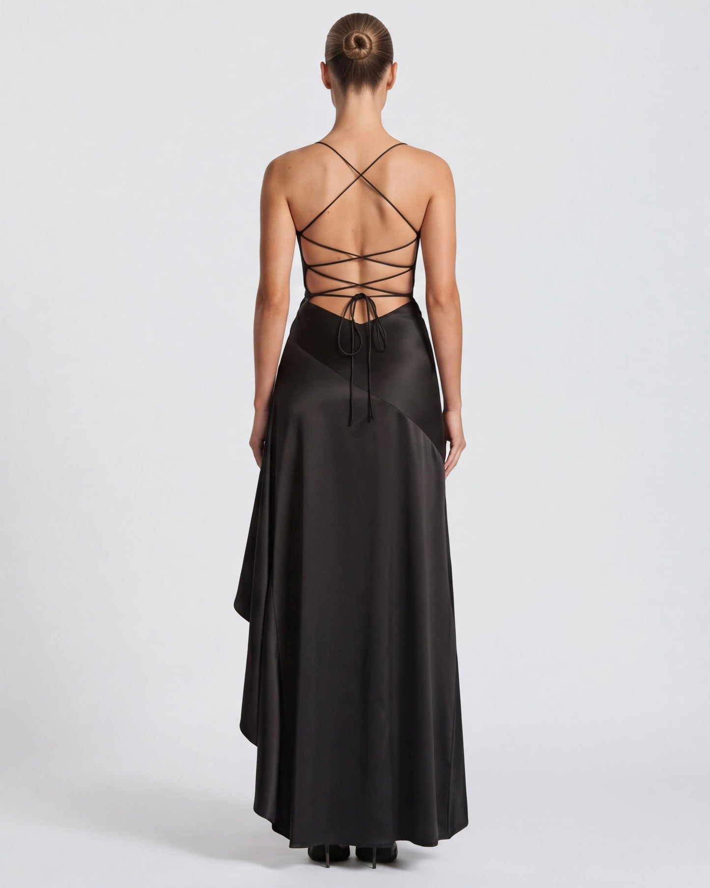 VELLORÉ | Vestido Largo Drapeado