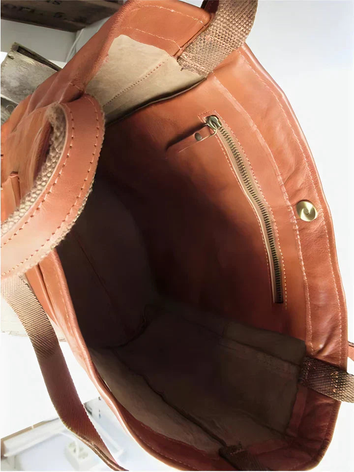 VELLORÉ | Bolso tote de cuero clásico