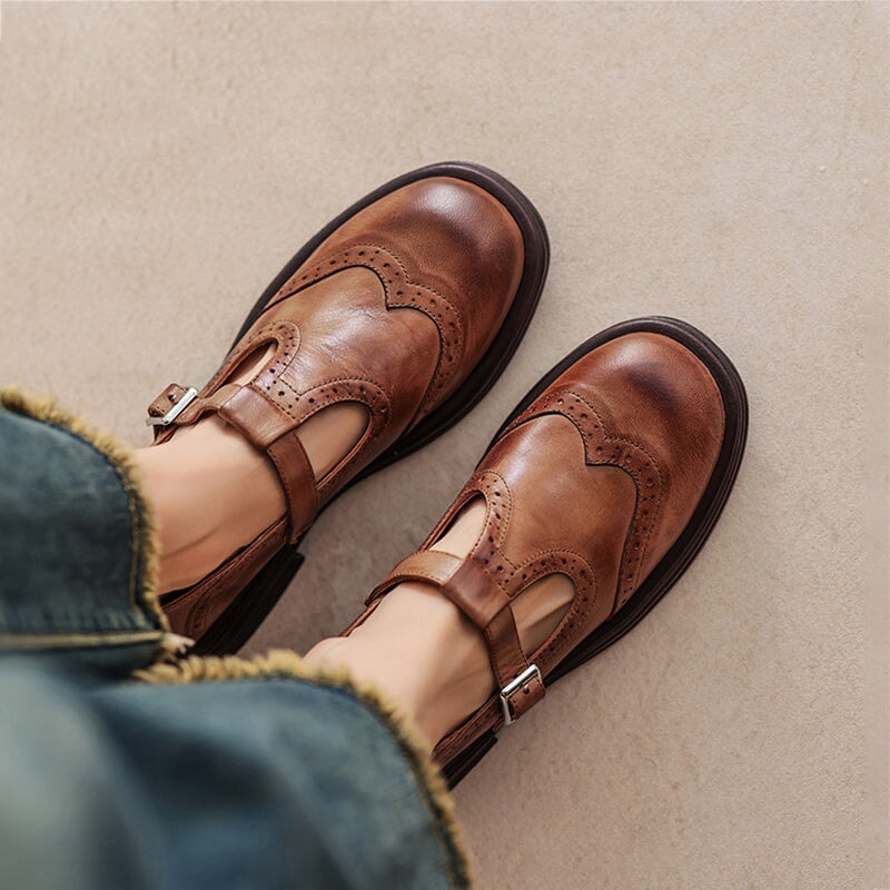 VELLORÉ | Mia - Zapato de cuero elegante y refinado