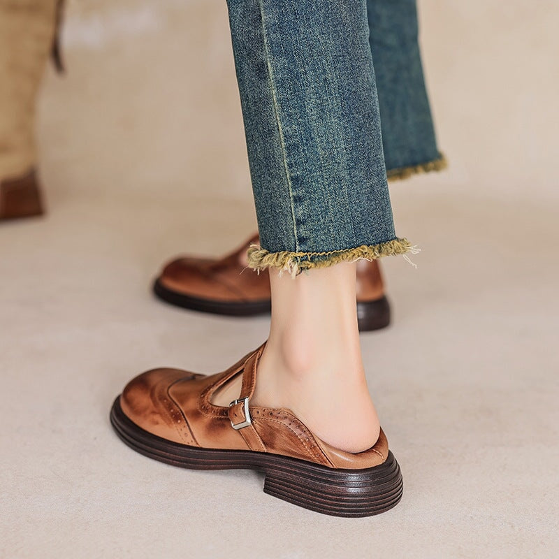 VELLORÉ | Mia - Zapato de cuero elegante y refinado