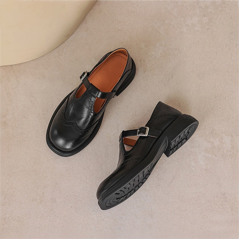 VELLORÉ | Mia - Zapato de cuero elegante y refinado