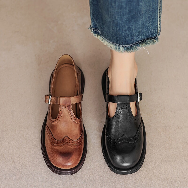 VELLORÉ | Mia - Zapato de cuero elegante y refinado