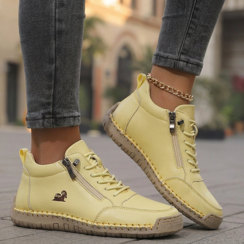 VELLORÉ | – Zapatillas ortopédicas cómodas con cremallera