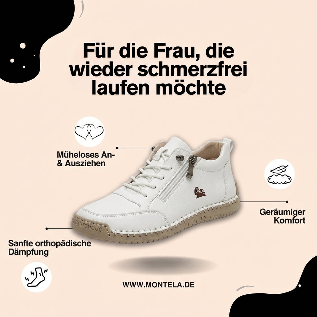 VELLORÉ | – Zapatillas ortopédicas cómodas con cremallera