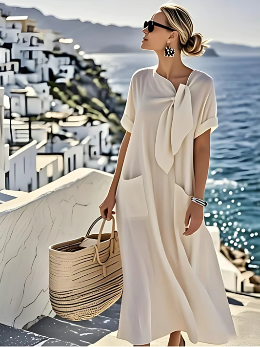 VELLORÉ | Vestido Elegante Ella con Bolsillos