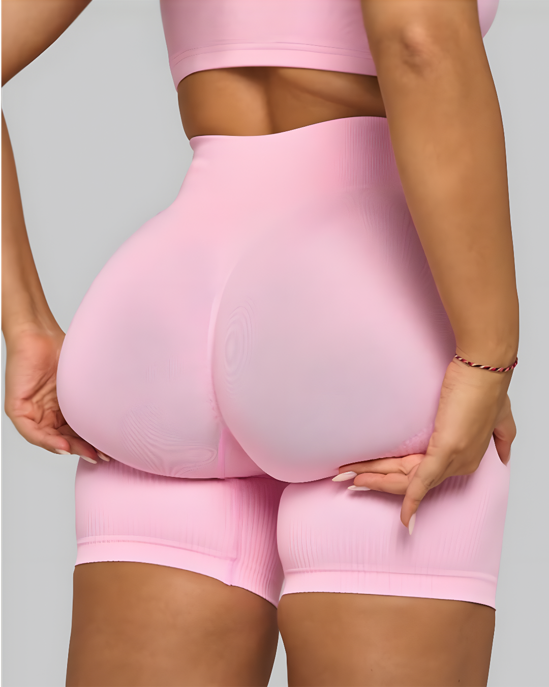 VELLORÉ | Leggings corto de contorno acanalado Elevate