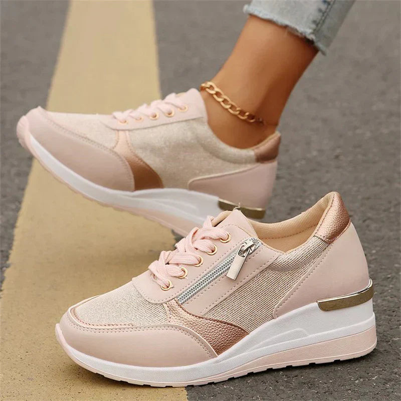 VELLORÉ | Nuevas zapatillas ortopédicas con cordones y cierre lateral para mujeres
