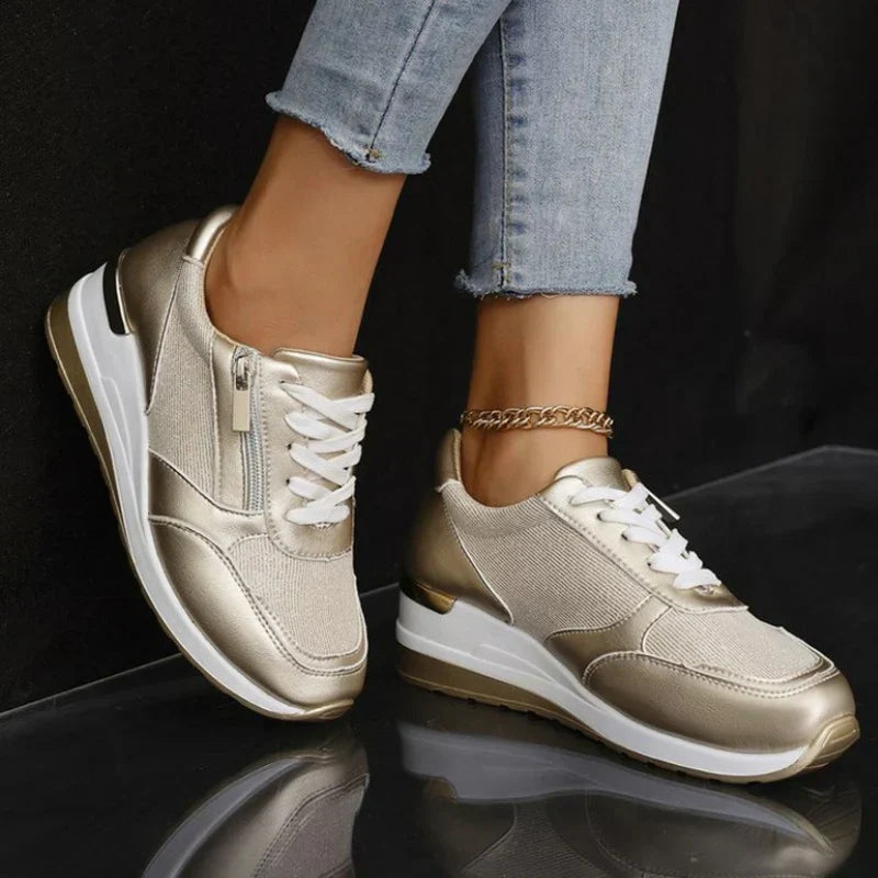 VELLORÉ | Nuevas zapatillas ortopédicas con cordones y cierre lateral para mujeres