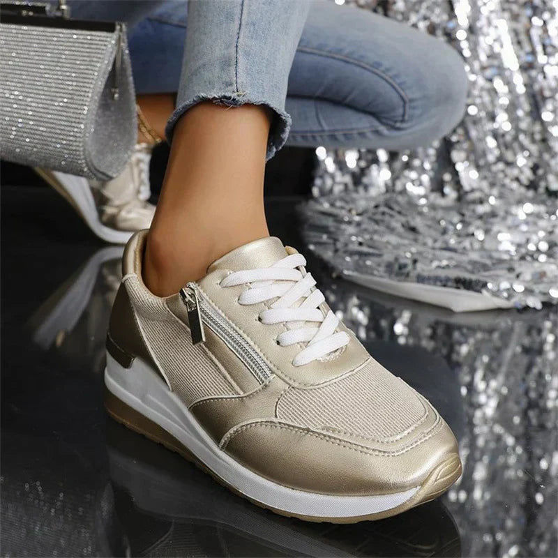 VELLORÉ | Nuevas zapatillas ortopédicas con cordones y cierre lateral para mujeres