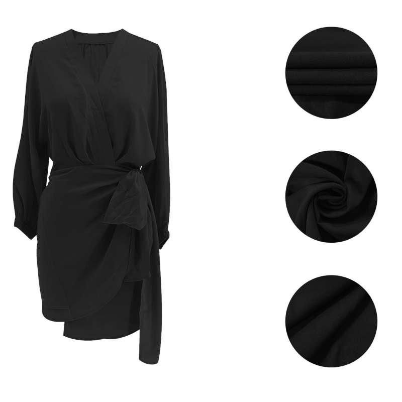 VELLORÉ | Vestido envolvente con escote en V para mujer