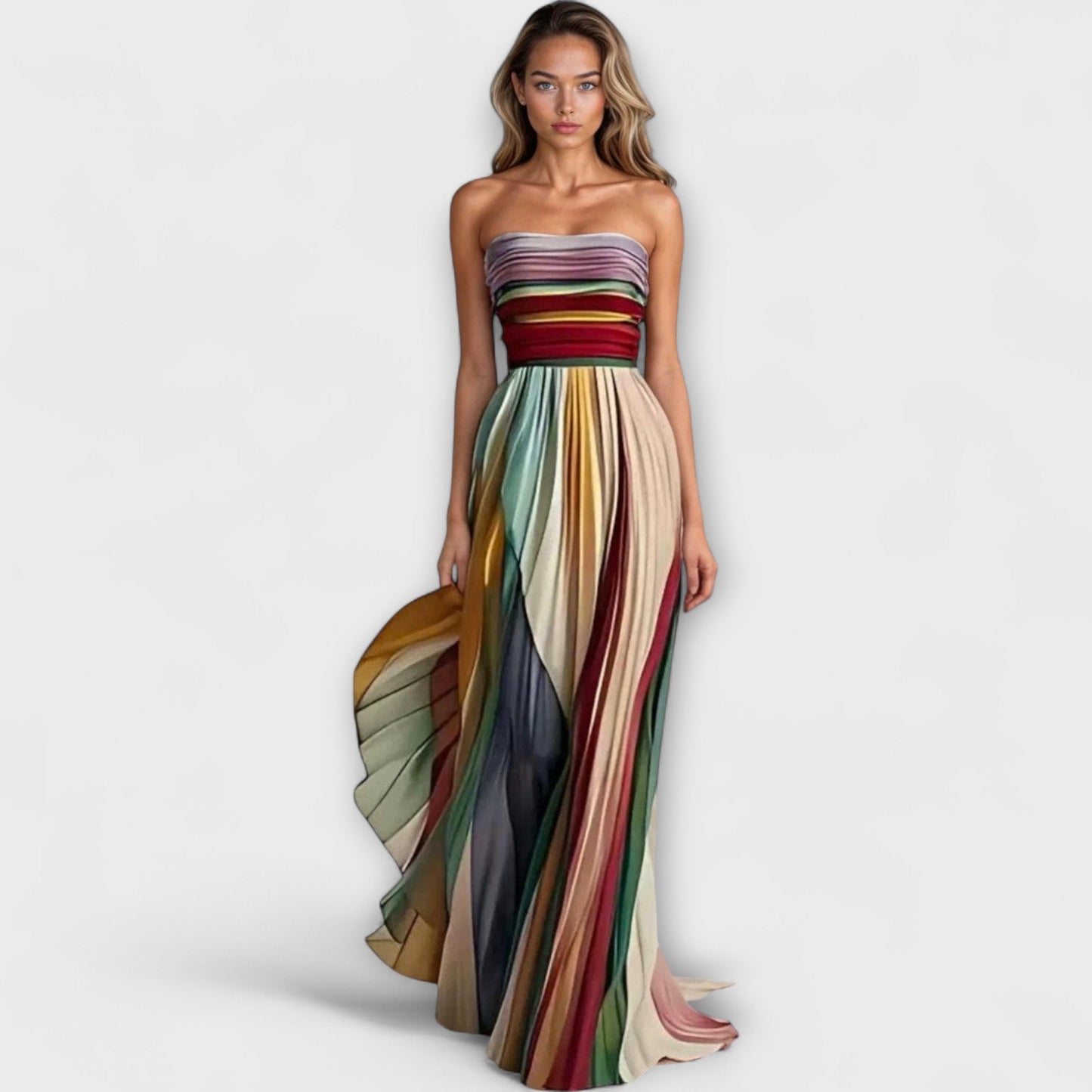 VELLORÉ | Vestido largo con tela de alta calidad