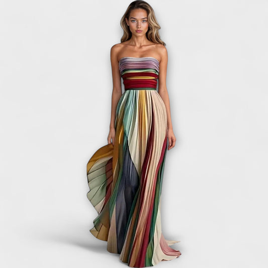 VELLORÉ | Vestido largo con tela de alta calidad